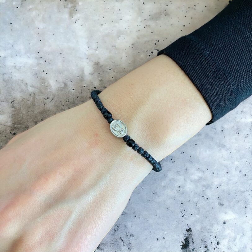 Komboskini black with Virgin Mary - Image 2