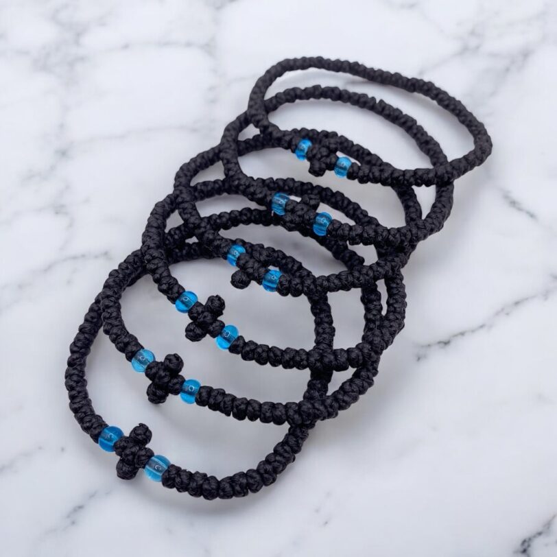 Komboskini black with blue - Image 4
