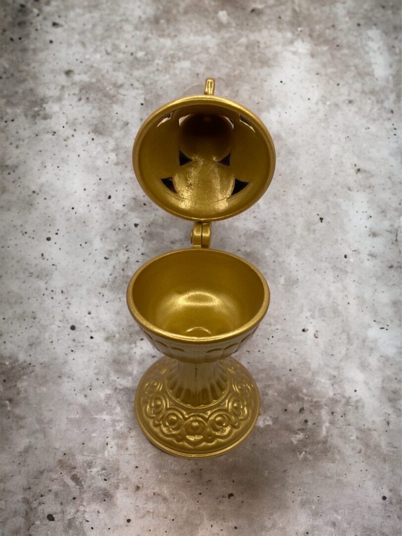 Incense burner gold - Image 2